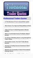 Forex Professional Traders Quotes plakat