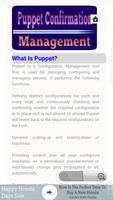 Puppet  Configuration Management Tutorials اسکرین شاٹ 1