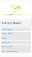 Think Like a Billionaire الملصق