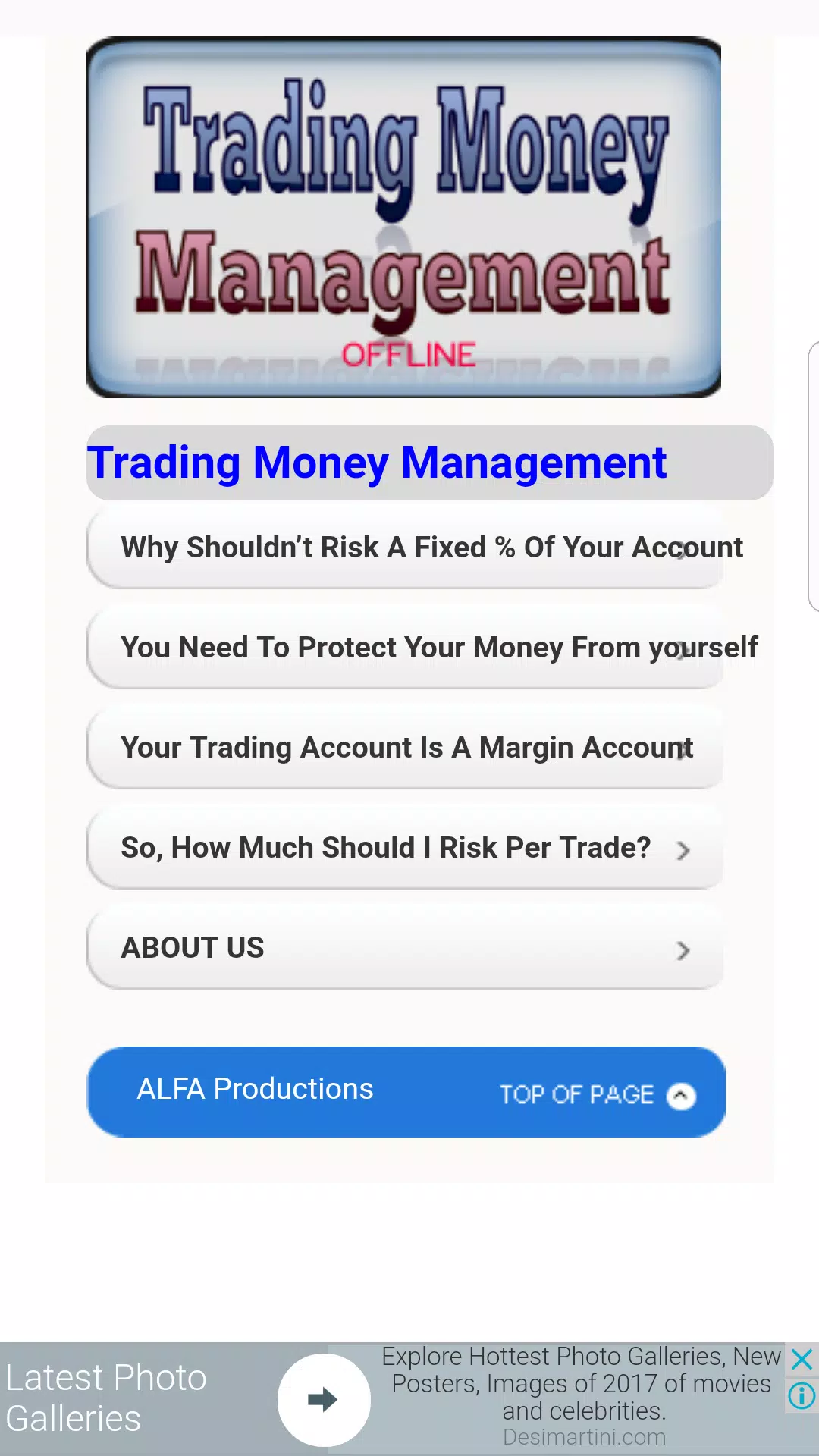 Trading Money Management APK for Android Download