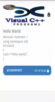 Visual C++ Programs اسکرین شاٹ 3