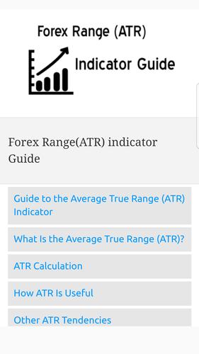 Forex Range Atr Indicator Tutorials For Android Apk Download - 