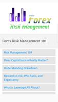 Poster Forex Risk Management 101