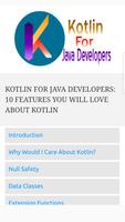 Kotlin for Java Developers 포스터