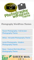 Photography WordPress Themes Affiche