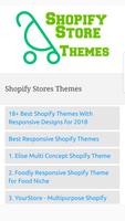 Shopify Stores Themes Affiche
