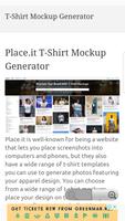 T-Shirt Template and Mockups screenshot 1