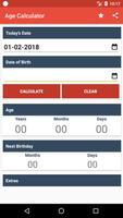 Age Calculator syot layar 3