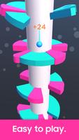 Helix Spiral Jump: Tile Drop Game poster