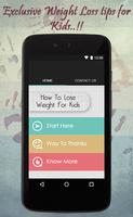 How To Lose Weight For Kids Affiche