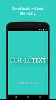 CorrecText-Text delay undo plakat