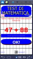 Test DI Matematica per i cervelloni di matematica ポスター