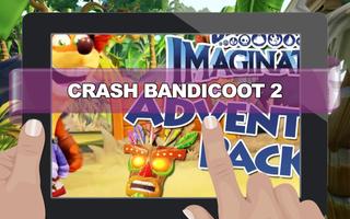 Crash Adventure of Bandicoot 2 Affiche