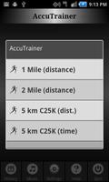 C25K Running AccuTrainer imagem de tela 2