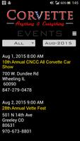برنامه‌نما Corvette عکس از صفحه