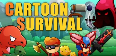 Super Hero Cartoon Überlebenss