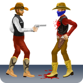 Western Cowboy Gun Fight ícone
