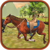 Cowboy Horse Racing Simulator icône