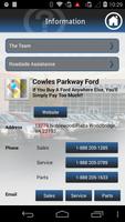 برنامه‌نما Cowles Parkway Ford عکس از صفحه