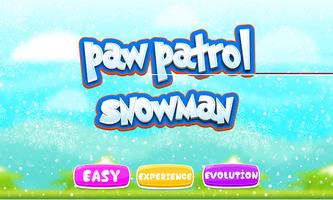 Paw snowman on patrol capture d'écran 2