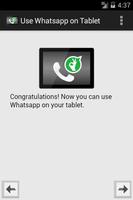 Guide Run Whatsapp on Tablet screenshot 1
