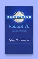 Countdown for Fallout 76 & Fallout 76 Wallpaper capture d'écran 1