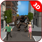 Werewolf City Attack Simulator ไอคอน