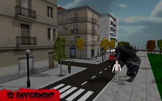 Werewolf City Attack Simulator capture d'écran 1