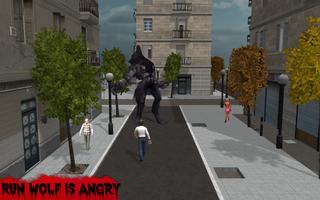 Werewolf City Attack Simulator capture d'écran 2