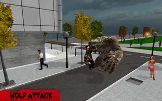 Werewolf City Attack Simulator capture d'écran 3