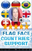 Face Paint Photo - Flag face تصوير الشاشة 3