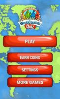 Hauptstädte Der Welt Quiz Plakat