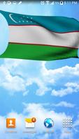 Uzbekistan Flag 3D Free screenshot 3