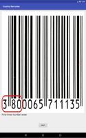 Country Barcodes plakat