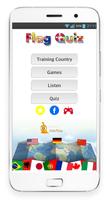 Learn Country - Flag Quiz plakat