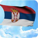 3D Serbia Flag Live Wallpaper APK
