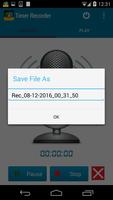 Timer Voice Recorder تصوير الشاشة 2