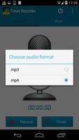 Timer Voice Recorder capture d'écran 3
