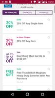 Coupons for Harbor Freight Tools and more screenshot 1