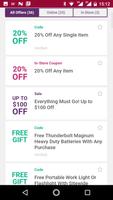 Coupons for Harbor Freight Tools and more screenshot 2