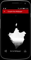 Couple Kiss Wallpaper capture d'écran 2