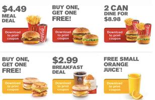 Coupons For McDonald's bài đăng