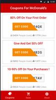 Coupons For McDonald's ảnh chụp màn hình 2
