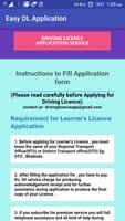Easy Driving Licence Apply screenshot 2