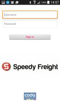 Speedy Freight Tracking poster