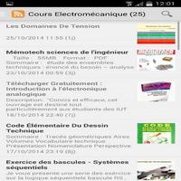 Génie Électromécanique Ekran Görüntüsü 3