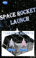 Space Rocket Launch poster