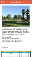 Chaparral Golf & Country Club capture d'écran 1