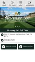 Monterey Park Golf Club Poster