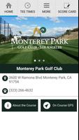 Monterey Park Golf Club poster